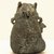  <em>Container in the Form of a Bear</em>. Bronze, 3 7/8 x Diam. 3 5/8 in. (9.8 x 9.2 cm). Brooklyn Museum, Charles Edwin Wilbour Fund, 58.97. Creative Commons-BY (Photo: , CUR.58.97_view06.jpg)