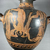 Greek. <em>Red-Figure Hydria</em>, ca. 330–320 B.C.E. Clay, slip, 14 7/8 x 10 3/8 in. (37.8 x 26.4 cm). Brooklyn Museum, Gift of Herbert Hoffmann, 59.230. Creative Commons-BY (Photo: Brooklyn Museum, CUR.59.230_view17.jpg)