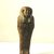 Egyptian. <em>Funerary Figurine of Petamenophis</em>, ca. 670-650 B.C.E. Steatite, glaze, Height: 6 7/16 in. (16.3 cm). Brooklyn Museum, Charles Edwin Wilbour Fund, 60.10. Creative Commons-BY (Photo: Brooklyn Museum, CUR.60.10_view2.jpg)