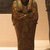 Egyptian. <em>Funerary Figurine of Petamenophis</em>, ca. 670-650 B.C.E. Steatite, glaze, Height: 6 7/16 in. (16.3 cm). Brooklyn Museum, Charles Edwin Wilbour Fund, 60.10. Creative Commons-BY (Photo: Brooklyn Museum, CUR.60.10_wwg8.jpg)