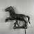 Roman. <em>Rearing Horse</em>. Bronze, 5 5/8 × 1 3/8 × 6 11/16 in. (14.3 × 3.5 × 17 cm). Brooklyn Museum, Gift of Joseph V. Noble, 60.129.7. Creative Commons-BY (Photo: Brooklyn Museum, CUR.60.129.7_view01.jpg)