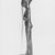 Egyptian. <em>Mirror with Handle in Form of Girl</em>, ca. 1400-1292 B.C.E. Bronze, 8 3/4 x 4 13/16 in. (22.2 x 12.2 cm). Brooklyn Museum, Charles Edwin Wilbour Fund, 60.27.1. Creative Commons-BY (Photo: Brooklyn Museum, CUR.60.27.1_print_negH_bw.jpg)