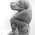 <em>Seated Baboon</em>, ca. 1539–1075 B.C.E, or 664–332B C.E. Wood, 9 x 5 1/4 x 1 9/16 in. (22.8 x 13.4 x 3.9 cm). Brooklyn Museum, Charles Edwin Wilbour Fund, 61.127. Creative Commons-BY (Photo: Brooklyn Museum, CUR.61.127_NegL160_6_print_bw.jpg)