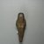  <em>Small Shawabti</em>. Bronze, 3 7/16 x 1 3/16 x 13/16 in. (8.8 x 3 x 2.1 cm). Brooklyn Museum, Gift of Albert Gallatin, 61.129. Creative Commons-BY (Photo: Brooklyn Museum, CUR.61.129_view6.jpg)