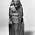  <em>Ahmose, also known as Ruru</em>, ca. 1478-1458 B.C.E. Graywacke, 15 x 5 1/4 x 7 1/2 in. (38.1 x 13.4 x 19 cm). Brooklyn Museum, Charles Edwin Wilbour Fund, 61.196. Creative Commons-BY (Photo: Brooklyn Museum, CUR.61.196_NegH1_print_bw.jpg)