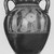 Greek. <em>Black-Figure Amphora</em>, 550-540 B.C.E. Clay, slip, 15 3/4 x diam. 10 1/16 in. (40 x 25.5 cm). Brooklyn Museum, Bequest of Mary Olcott in memory of her brother, George N. Olcott, and her grandfather, Charles Mann Olcott, one of the founders of the Brooklyn Institute of Arts and Sciences, 62.147.1. Creative Commons-BY (Photo: Brooklyn Museum, CUR.62.147.1_NegF_print_bw.jpg)
