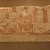  <em>Kitchen Scene</em>, ca. 1352-1336 B.C.E. Limestone, pigment, 8 7/16 x 21 1/4 in. (21.5 x 54 cm). Brooklyn Museum, Charles Edwin Wilbour Fund, 62.149. Creative Commons-BY (Photo: Brooklyn Museum, CUR.62.149_wwg7.jpg)