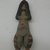 Karaja. <em>Standing Female Figurine</em>, ca. mid-20th century. Ceramic, pigment, cotton, 4 1/2 x 1 1/2 x 1 in. (11.4 x 3.8 x 2.5 cm). Brooklyn Museum, Gift of Ingeborg de Beausacq, 62.180.13. Creative Commons-BY (Photo: Brooklyn Museum, CUR.62.180.13.jpg)