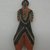 Karaja. <em>Standing Female Figurine</em>, ca. mid-20th century. Ceramic, pigment, 6 3/4 x 2 1/2 x 1 5/16 in. (17.1 x 6.4 x 3.3 cm). Brooklyn Museum, Gift of Ingeborg de Beausacq, 62.180.21. Creative Commons-BY (Photo: Brooklyn Museum, CUR.62.180.21.jpg)