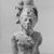  <em>Upper Half of Statue of Akhenaten</em>, ca. 1940-1942 C.E. Egyptian alabaster (calcite), Height: 22 13/16 in. (58 cm). Brooklyn Museum, Charles Edwin Wilbour Fund, 62.77.2. Creative Commons-BY (Photo: Brooklyn Museum, CUR.62.77.2_NegA_print_bw.jpg)