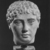  <em>Head of Youth</em>, 2nd century B.C.E. (possibly). Marble, Height: 6 1/8 in. (15.5 cm). Brooklyn Museum, Charles Edwin Wilbour Fund, 63.184. Creative Commons-BY (Photo: Brooklyn Museum, CUR.63.184_NegG_print.bw.jpg)