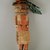 Hopi Pueblo. <em>Kachina Doll</em>, 1801-1900. Wood, pigment, feather, 13 3/8 x 4 3/4in. (34 x 12cm). Brooklyn Museum, Gift of Annette Freund, 63.53.7. Creative Commons-BY (Photo: Brooklyn Museum, CUR.63.53.7_front.jpg)