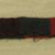 Nasca. <em>Textile Fragment, undetermined</em>, 200-600 C.E. Cotton, camelid fiber, 1 15/16 x 63 3/8 in. (4.9 x 161 cm). Brooklyn Museum, Gift of Adelaide Goan, 64.114.149 (Photo: , CUR.64.114.149.jpg)