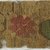 Coptic. <em>Band Fragment with Botanical Decoration</em>, 5th-7th century C.E. Flax, wool, 1 3/4 x 6 1/4 in. (4.4 x 15.9 cm). Brooklyn Museum, Gift of Adelaide Goan, 64.114.262 (Photo: Brooklyn Museum (in collaboration with Index of Christian Art, Princeton University), CUR.64.114.262_detail01_ICA.jpg)