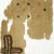 Coptic. <em>Fragment with Cross and Geometric Decoration</em>, 5th-7th century C.E. Flax, wool, 6 1/4 x 10 in. (15.9 x 25.4 cm). Brooklyn Museum, Gift of Adelaide Goan, 64.114.266 (Photo: Brooklyn Museum (in collaboration with Index of Christian Art, Princeton University), CUR.64.114.266_ICA.jpg)