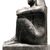 Egyptian. <em>Padimahes</em>, ca. 760-525 B.C.E. Granodiorite with feldspar phenocrystals, 18 1/4 x 8 11/16 x 12 5/8 in., 115 lb. (46.3 x 22 x 32.1 cm, 52.16kg). Brooklyn Museum, Charles Edwin Wilbour Fund, 64.146. Creative Commons-BY (Photo: Brooklyn Museum, CUR.64.146_negB_bw.jpg)