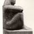 Egyptian. <em>Padimahes</em>, ca. 760-525 B.C.E. Granodiorite with feldspar phenocrystals, 18 1/4 x 8 11/16 x 12 5/8 in., 115 lb. (46.3 x 22 x 32.1 cm, 52.16kg). Brooklyn Museum, Charles Edwin Wilbour Fund, 64.146. Creative Commons-BY (Photo: Brooklyn Museum, CUR.64.146_negP_bw.jpg)