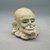 Maya. <em>Head</em>. Ceramic, 3 x 2 1/2 x 2 3/8 in. (7.6 x 6.4 x 6 cm). Brooklyn Museum, Carll H. de Silver Fund, 64.213.2. Creative Commons-BY (Photo: Brooklyn Museum, CUR.64.213.2_view2.jpg)