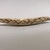  <em>Toy Dugout Canoe</em>, 20th century. Wood, pigment, 1 1/2 × 1 3/4 × 8 3/4 in. (3.8 × 4.4 × 22.2 cm). Brooklyn Museum, A. Augustus Healy Fund, 64.214.38. Creative Commons-BY (Photo: Brooklyn Museum, CUR.64.214.38_view01.jpeg)