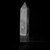  <em>Obelisk</em>, ca. 1075-332 B.C.E. Glass, 2 5/16 × 11/16 × 11/16 in. (5.9 × 1.8 × 1.8 cm). Brooklyn Museum, Charles Edwin Wilbour Fund, 65.134.2. Creative Commons-BY (Photo: Brooklyn Museum, CUR.65.134.2_NegE_inverted_bw.jpg)