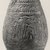 Egyptian. <em>Relief-Decorated Ovoid Bottle</em>, ca. 945 B.C.E.-718 B.C.E. Faience, 4 7/16 x 2 3/4 in. (11.2 x 7 cm). Brooklyn Museum, Charles Edwin Wilbour Fund, 65.2.2a-b. Creative Commons-BY (Photo: Brooklyn Museum, CUR.65.2.2a-b_NegC_print_bw.jpg)