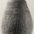 Egyptian. <em>Relief-Decorated Ovoid Bottle</em>, ca. 945 B.C.E.-718 B.C.E. Faience, 4 7/16 x 2 3/4 in. (11.2 x 7 cm). Brooklyn Museum, Charles Edwin Wilbour Fund, 65.2.2a-b. Creative Commons-BY (Photo: Brooklyn Museum, CUR.65.2.2a-b_NegD_print_bw.jpg)