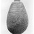 Egyptian. <em>Relief-Decorated Ovoid Bottle</em>, ca. 945 B.C.E.-718 B.C.E. Faience, 4 7/16 x 2 3/4 in. (11.2 x 7 cm). Brooklyn Museum, Charles Edwin Wilbour Fund, 65.2.2a-b. Creative Commons-BY (Photo: Brooklyn Museum, CUR.65.2.2a-b_NegK_print_bw.jpg)