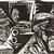 Ernst Ludwig Kirchner (German, 1880-1938). <em>Shepherd, Farmer, Girl (Hirt, Bauer, Mädchen)</em>, 1919. Woodcut on laid paper, Image: 14 1/4 x 25 3/4 in. (36.2 x 65.4 cm). Brooklyn Museum, A. Augustus Healy Fund, 65.23.2 (Photo: Brooklyn Museum, CUR.65.23.2.jpg)