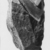  <em>Fragment of Palette</em>, ca. 3200-2800 B.C.E. Schist, 3 3/16 x 1 15/16 x 13/16 in. (8.1 x 5 x 2 cm). Brooklyn Museum, Charles Edwin Wilbour Fund, 66.175. Creative Commons-BY (Photo: , CUR.66.175_NegD_print_bw.jpg)