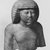 Egyptian. <em>A Prince of Tekhet</em>, ca. 1479-1400 B.C.E. Limestone, 7 1/8 x 5 7/8 x 4 5/16 in. (18.1 x 14.9 x 10.9 cm). Brooklyn Museum, Charles Edwin Wilbour Fund, 66.1. Creative Commons-BY (Photo: Brooklyn Museum, CUR.66.1_NegH2_print_bw.jpg)