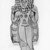 Nubian. <em>Inlay in the Form of a Woman</em>, 350–450 C.E. Ivory, pigment, 3 1/8 × 1 5/16 × 1/8 in. (7.9 × 3.4 × 0.3 cm). Brooklyn Museum, Charles Edwin Wilbour Fund, 66.66.2. Creative Commons-BY (Photo: Brooklyn Museum, CUR.66.66.2_negA_print_bw.jpg)