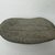 Rapanui. <em>Stone Pillow</em>. Basalt, 3 3/8 x 7 5/8in. (8.5 x 19.3cm). Brooklyn Museum, Gift of Joanna Bergvall, 67.183. Creative Commons-BY (Photo: Brooklyn Museum, CUR.67.183_view2.jpg)