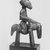 Senufo. <em>Equestrian Figure</em>, late 19th or early 20th century. Wood, 13 1/4 x 3 3/4 x 8 1/2 in. (31.7 x 9.5 x 21.6 cm). Brooklyn Museum, Gift of Mr. and Mrs. Arthur Wiesenberger, 67.209.2. Creative Commons-BY (Photo: Brooklyn Museum, CUR.67.209.2_print_side_bw.jpg)