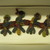 Nasca (attributed by Nobuko Kajatani, 1993). <em>Mantle, Fragment</em>, 200-600 C.E. Cotton, camelid fiber, 2 × 1/8 × 16 in. (5.1 × 0.3 × 40.6 cm). Brooklyn Museum, Gift of Jack Lenor Larsen, 67.240.3. Creative Commons-BY (Photo: , CUR.67.240.3_detail01.jpg)