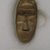 Loma. <em>Personal Miniature Mask</em>, late 19th-early 20th century. Stone, 4 1/8 x 1 15/16 x 1 1/2 in. (10.5 x 5 x 3.8 cm). Brooklyn Museum, Bequest of Laura L. Barnes, 67.25.33. Creative Commons-BY (Photo: Brooklyn Museum, CUR.67.25.33.jpg)