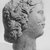  <em>Head of a Youth</em>. Limestone, 10 1/16 x 7 7/8 x 7 1/2 in. (25.6 x 20 x 19 cm). Brooklyn Museum, Charles Edwin Wilbour Fund, 68.151. Creative Commons-BY (Photo: Brooklyn Museum, CUR.68.151_NegE_print.bw.jpg)