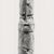 Possibly Islamic. <em>Staff with Man's Figure at the Top</em>. Ivory, 6 7/16 x 15/16 x 9/16 in. (16.3 x 2.4 x 1.5 cm). Brooklyn Museum, Charles Edwin Wilbour Fund, 68.46.1. Creative Commons-BY (Photo: Brooklyn Museum, CUR.68.46.1_NegA_print_bw.jpg)