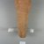 <em>Funerary Cone</em>, ca. 1479-1425 B.C.E. Terracotta, 2 15/16 x 2 3/4 x 6 5/16 in. (7.4 x 7 x 16 cm). Brooklyn Museum, Gift of Joseph V. Noble, 68.81. Creative Commons-BY (Photo: Brooklyn Museum, CUR.68.81.jpg)