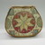 Probably Mi'kmaq. <em>Rounded Box with eight pointed star pattern</em>, late 19th century. Birchbark, porcupine quill, calico cloth, 5 1/2 × 6 3/4 × 3 5/8 in. (14 × 17.1 × 9.2 cm). Brooklyn Museum, Ella C. Woodward Memorial Fund, 68.98. Creative Commons-BY (Photo: , CUR.68.98_view01.jpg)