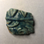  <em>Vessel Fragment</em>, 305 B.C.E.–395 C.E. Faience, 2 1/4 x 2 1/2 x 3/8 in. (5.7 x 6.3 x 1 cm). Brooklyn Museum, Anonymous gift, 69.112.12. Creative Commons-BY (Photo: , CUR.69.112.12_view01.jpg)