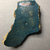  <em>Vessel Fragment</em>, 305 B.C.E.-395 C.E. Faience, 4 5/8 x 3 9/16 in. (11.7 x 9 cm). Brooklyn Museum, Anonymous gift, 69.112.25. Creative Commons-BY (Photo: , CUR.69.112.25_view02.jpg)