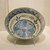 <em>"Sultanabad" Bowl</em>, 14th century. Black, cobalt blue, and turquoise glaze on white ground., 3 3/4 x 7 3/4 x 2 5/8 in. (9.5 x 19.7 x 6.6 cm). Brooklyn Museum, Gift of Mr. and Mrs. Charles K. Wilkinson, 69.121.5. Creative Commons-BY (Photo: Brooklyn Museum, CUR.69.121.5.jpg)