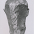  <em>Male Head</em>, 1st–2nd century C.E. Metamorphic schist, 7 5/16 × 4 15/16 × 5 5/16 in. (18.5 × 12.5 × 13.5 cm). Brooklyn Museum, Charles Edwin Wilbour Fund, 69.1. Creative Commons-BY (Photo: Brooklyn Museum, CUR.69.1_NegD_print_bw.jpg)