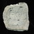 Maya. <em>Panel</em>, ca. 600-700. Stucco, pigment, 9 1/2 x 8 3/4 in. (24.1 x 22.2 cm). Brooklyn Museum, Gift of David R. Markin, 70.107.8. Creative Commons-BY (Photo: , CUR.70.107.8.jpg)