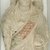 Coptic. <em>Funerary Figure of a Woman</em>, 3rd-4th century C.E. Limestone, gesso, pigment, 34 5/8 × 20 1/16 × 11 13/16 in., 226.5 lb. (88 × 51 × 30 cm, 102.74kg). Brooklyn Museum, Charles Edwin Wilbour Fund, 70.132. Creative Commons-BY (Photo: Brooklyn Museum (in collaboration with Index of Christian Art, Princeton University), CUR.70.132_ICA.jpg)