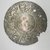 Chimú. <em>Circular Disk</em>. Metal (silver plated), Diam: 7 1/2 x 7 1/2 in. (19.1 x 19.1 cm). Brooklyn Museum, Gift of Ernest Erickson, 70.177.35. Creative Commons-BY (Photo: Brooklyn Museum, CUR.70.177.35.jpg)