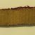 Coastal Wari (attrib by Nobuko Kajatani, 1993). <em>Headband</em>, 600–1000. Cotton, camelid fiber, 1 3/4 × 20 1/2 in. (4.4 × 52.1 cm). Brooklyn Museum, Gift of Ernest Erickson, 70.177.50. Creative Commons-BY (Photo: , CUR.70.177.50_back.jpg)