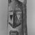 Dogon. <em>Sagana Mask for Dama Ceremony</em>, late 19th or early 20th century. Wood, pigment, 14 1/4 x 6 3/4 x 5 1/4 in. (36.2 x 17.2 x 13.4 cm). Brooklyn Museum, Gift of Lester Wunderman, 70.178.1. Creative Commons-BY (Photo: Brooklyn Museum, CUR.70.178.1_print_bw.jpg)