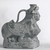Etruscan. <em>Vessel in the Form of a Female Sphinx</em>, 2nd to 1st century B.C.E. Clay, slip, 7 1/2 × 3 7/8 × 6 7/8 in. (19 × 9.8 × 17.5 cm). Brooklyn Museum, Charles Edwin Wilbour Fund, 70.58. Creative Commons-BY (Photo: Brooklyn Museum, CUR.70.58_NegE_print_bw.jpg)