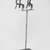Bamana. <em>Staff with Equestrian Figures</em>, late 19th-early 20th century. Wrought iron, 19 1/2 x 8 x 1 3/4 in. (without attached metal base). Brooklyn Museum, Gift of Elliot Picket, 70.72.5. Creative Commons-BY (Photo: Brooklyn Museum, CUR.70.72.5_print_bw.jpg)